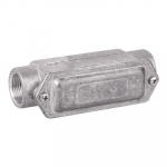 Коробка протяжная алюминиевая, 2 ввода 180°, М50х1,5 ,IP55,171х62х71мм Коробка протяжная алюминиевая, 2 ввода 180°, М50х1,5 ,IP55,171х62х71мм