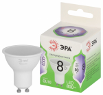Лампочка светодиодная ЭРА GREEN LINE LED MR16-8W-865-GU10 GL GU10 8 Вт софит холодный свет Лампочка светодиодная ЭРА GREEN LINE LED MR16-8W-865-GU10 GL GU10 8 Вт софит холодный свет