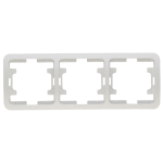 Рамка 3гн белый Mimoza Makel (1/20/200)