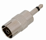 Переход штекер 3.5мм mono - гнездо TV REXANT (50/50/2500)
