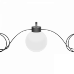 LIGHTBALL 8W 830 WH D80 LIGHTBALL 8W 830 WH D80