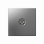 Розетка 1гн ТВ проходная с/у сталь механизм ArtGallery Systeme Electric (1/5/20) Розетка 1гн ТВ проходная с/у сталь механизм ArtGallery Systeme Electric (1/5/20)