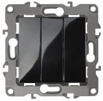 Выключатель 3кл с/у чёрный механизм 12-1107-06 Эра12 ЭРА (1/10) Выключатель 3кл с/у чёрный механизм 12-1107-06 Эра12 ЭРА (1/10)