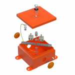 Коробка металлическая огнестойкая 70-0360-FR2.5-4 Е15-Е120 110х110х65 Промрукав