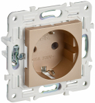 Розетка 1гн с З/К с/у песочный механизм 16А SK-R05Sa SKANDY IEK (1/10/100)