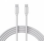 Кабель Type-C - Type-C PD 100W/1m/PVC/white/ REXANT