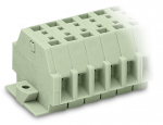 Клеммная колодка 33.5мм 4x2 0.08-4мм² 23А 550В термопласт Wago
