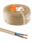 Провод ПВС 2х0,75 ГОСТ (разномер), бежевый "ЭКО" TDM Провод ПВС 2х0,75 ГОСТ (разномер), бежевый "ЭКО" TDM