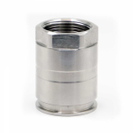 Муфта труба-коробка д.32мм, IP66/IP67, М32х1,5, внутренняя резьба, нержавеющая сталь AISI 303