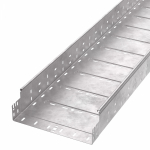 Лоток кабельный листовой 3000x300x100 сталь с перфорированной боковой стенкой толщ.1.2мм ПРОМРУКАВ