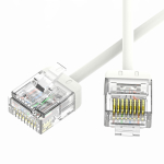Патч-корд неэкранированный Ultra SLIM CAT6 U/UTP 4х2, 32 AWG, LSZH, белый, 1,2м Патч-корд неэкранированный Ultra SLIM CAT6 U/UTP 4х2, 32 AWG, LSZH, белый, 1,2м