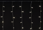 Гирлянда-занавес 2х2м 240Led теплый белый свет IP44 прозрачный шнур 3м транзит LIGHTING IEK (1/36)