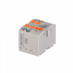 Зажим клеммный проходной 28.8мм размер ячейки 20.5мм для специального профиля 1 уровень сечение провода 6мм² 41А 690В термопласт DKC (ДКС) Зажим клеммный проходной 28.8мм размер ячейки 20.5мм для специального профиля 1 уровень сечение провода 6мм² 41А 690В термопласт DKC (ДКС)