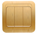 Выключатель 3кл с/у дуб IP20 Mimoza Makel (1/12/120)