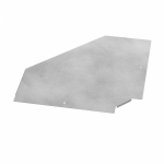 Крышка угла горизонтального 90 градусов Профи INOX (AISI 304) 600 (1,0 мм) Промрукав