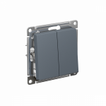 Выключатель 2кл прох с/у грифель механизм быстрозажим AtlasDesign Systeme Electric (1/20)