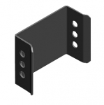 Комплект для скрепления шкафов серии TTB, TTR между собой (4 скобы + 8 винтов) Hyperline TB2-KIT Комплект для скрепления шкафов серии TTB, TTR между собой (4 скобы + 8 винтов) Hyperline TB2-KIT