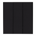 Выключатель 3кл с/у антрацит механизм с рамкой MIELE STRONG KRANZ (1/100)