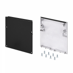 Заглушка SL-LINE-7477 BLACK (ARL, Пластик)