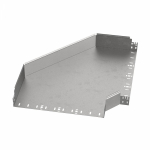 Угол д/листового кабель.лотка 90° горизонтальн. без соединит. разъема сталь оцинкованное ПРОМРУКАВ