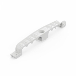 Держатель труб для прямого монтажа двусторонний на 8 мест серый d16 (25шт/150шт уп/кор) Промрукав