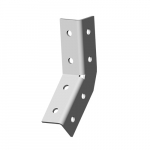 Угол 3D 135 град., 8 отверстий, толщ. 4,0 мм, гор. цинк