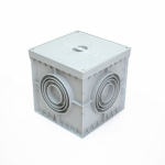 Грунтовый колодец контрольно-измерительный 200х200х200 мм Промрукав