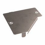 Крышка переходника левого Стандарт INOX (AISI 409) 200х100 Промрукав Крышка переходника левого Стандарт INOX (AISI 409) 200х100 Промрукав