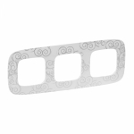 Рамка 3гн нарцисс хром Valena ALLURE Legrand Рамка 3гн нарцисс хром Valena ALLURE Legrand