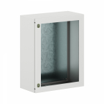 Корпус распред. шкафа 1двер. сталь серый 800мм 1000мм 400мм с монтажной платой IP66 DKC