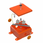 Коробка металлическая огнестойкая 70-0360-FR6.0-4 Е15-Е120 110х110х65 Промрукав