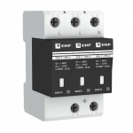 Ограничитель импульсных напряжений ОПВ 3Р 20кА C 385В с сигн EKF PROxima Ограничитель импульсных напряжений ОПВ 3Р 20кА C 385В с сигн EKF PROxima