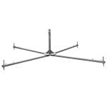 Четырехнога для молниеприемной мачты высотой более 7 м (без оснований), термодиффузия TDM Четырехнога для молниеприемной мачты высотой более 7 м (без оснований), термодиффузия TDM