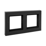 Рамка 1гн IP44, чёрная, пластик Эпика EKF