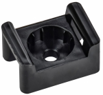 Площадка монтажная 16х23 черная под пистолет (100шт) IEK