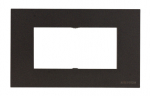 Рамка 2-пост. без перегородки цвет антрацит Антрацит матовый, пластик горизонт. и вертик., IP20 Zenit ABB