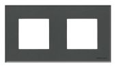 Рамка 2-пост. матовый, стекло горизонт. и вертик., IP20 Zenit ABB Рамка 2-пост. матовый, стекло горизонт. и вертик., IP20 Zenit ABB
