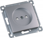 Розетка HEGEL 1-мест. механизм с накладкой без З/К скр. уст-ки16А 220-250В со шторками IP00 серебро Розетка HEGEL 1-мест. механизм с накладкой без З/К скр. уст-ки16А 220-250В со шторками IP00 серебро
