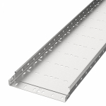 Лоток кабельный листовой 6000x300x50 сталь с перфорированной боковой стенкой толщ.2мм ПРОМРУКАВ