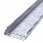 Лоток неперфорированный Профи INOX (AISI 316) 200х50х6000 (1,0 мм) (12 м/уп) Промрукав