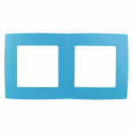 Рамка 2гн голубой 12-5002-28 Эра12 ЭРА (10/100/3000) Рамка 2гн голубой 12-5002-28 Эра12 ЭРА (10/100/3000)