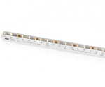 Шина 4-фазная 1056мм шаг 17.5мм 10мм² 63А изолированная ABB S200/F200/DS200 (аксессуары)