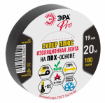Изолента черная Супер Плюс 19/20м (аналог terminator) PRO180BLACK ЭРА (1/5/200) Изолента черная Супер Плюс 19/20м (аналог terminator) PRO180BLACK ЭРА (1/5/200)