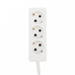 Удлинитель 3гн З/К 10м белый 6А IP20 PROconnect (1/20/360)