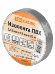 Изолента ПВХ 0,13х15 мм Серая 20 м TDM Изолента ПВХ 0,13х15 мм Серая 20 м TDM