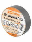 Изолента ПВХ 0,13х15 мм Серая 10 м TDM Изолента ПВХ 0,13х15 мм Серая 10 м TDM