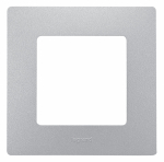 Рамка 1гн алюминий Etika Legrand (1/20) Рамка 1гн алюминий Etika Legrand (1/20)