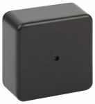 Распаячная коробка ЭРА BS-B-100-100-50 100х100х50мм без клеммы черная IP40