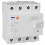 УЗО 4р 25А 30мА АС 4.5кА ВМ63 OptiDin КЭАЗ (1)