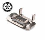 Скрепа-бугель для ленты БМ(304)-20 (100шт/упак) Fortisflex (1/1/10)